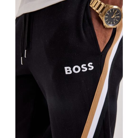 NWT Men's HUGO BOSS Iconic Pants sz Medium Black - Picture 1 of 11